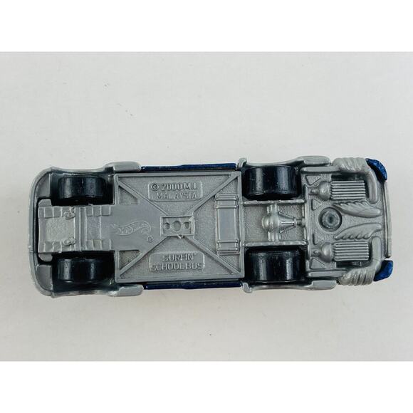 Hot Wheels 2000 Surfin' School Bus Woody Loose 1:64 Scale Collectible Malaysia - Picture 8 of 10